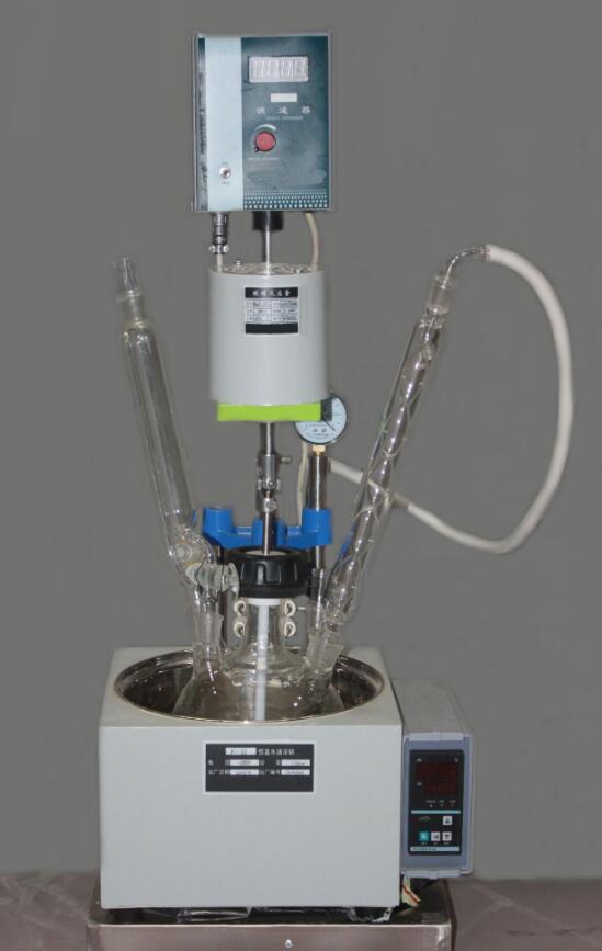 mini single layer glass reactor