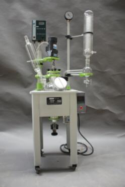single layer glass reactor for chemical use