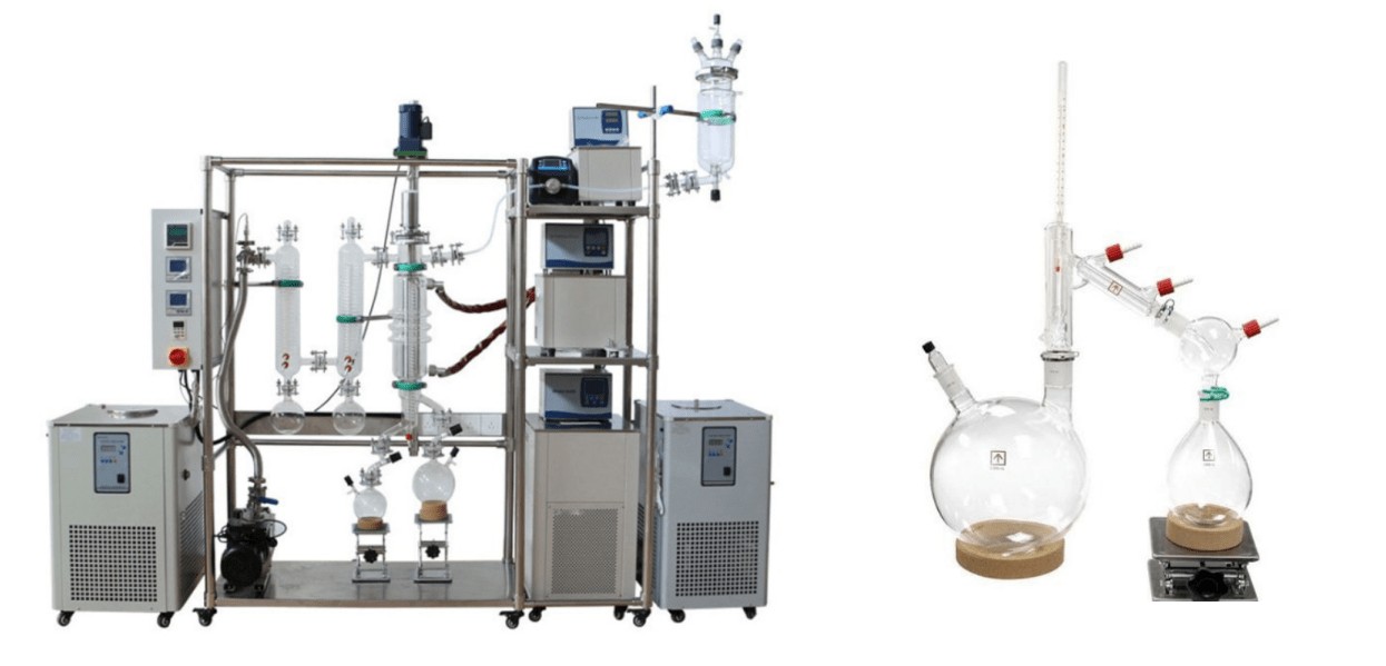 Short Path Distillation vs Molecular Distillation