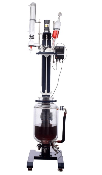 WKIE LAB double layer glass reactor