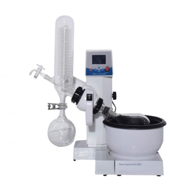 process of setting up rotary film evaporator