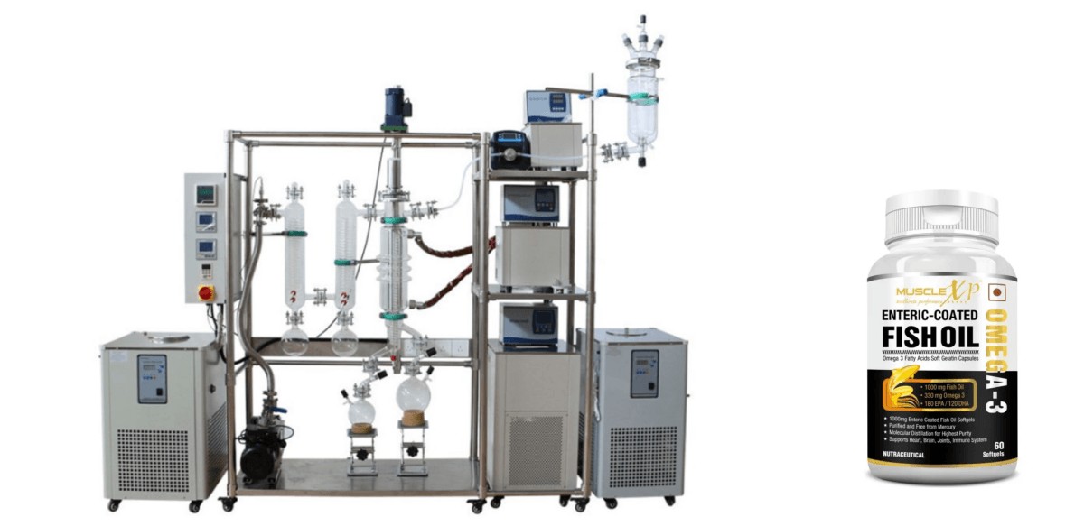 molecular distillation to get omega-3