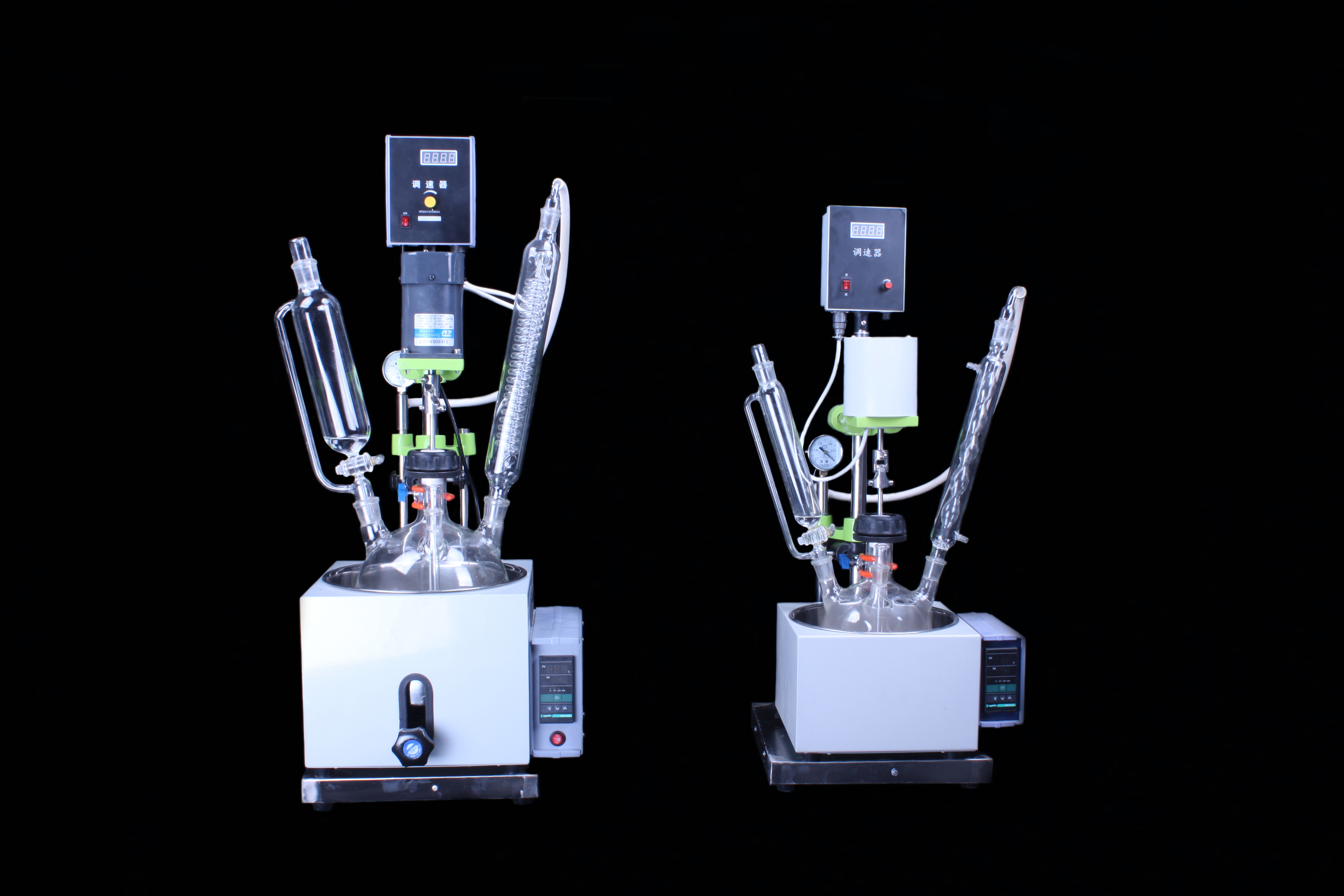 single layer glass reactors